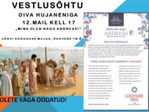 Vestlusõhtu Oiva Hujaneniga "Mina olen Andreas!"
