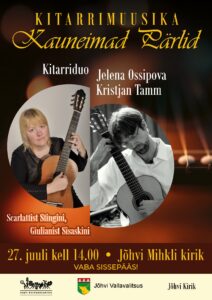 Kitarrimuusika duo "Kauneimad pärlid"