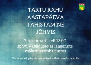 Tartu Rahu aastapäeva tähistamine
