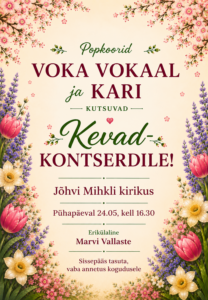 Marvi Vallaste, Jakko Maltis, Jörgen Pakkas, Popkoorid Voka Vokaal ja KARI